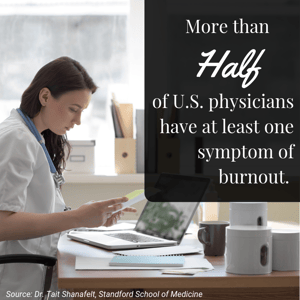 Physician doctor nurse burnout