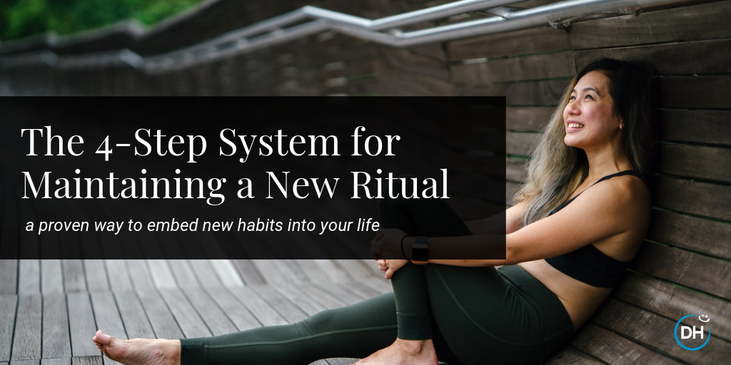 how to start and maintain new habit ritual thriving collective