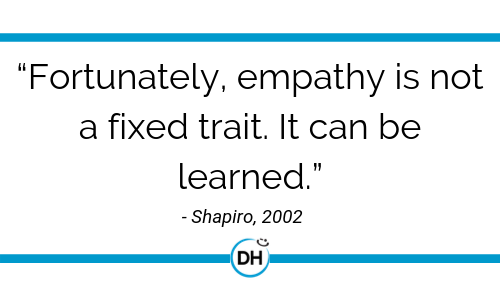 shapiro learned empathy leadership quote 2002 