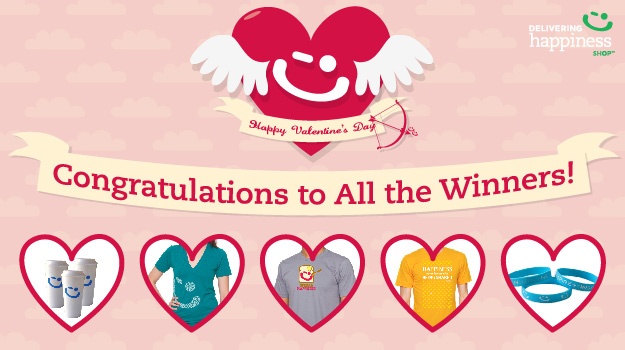 DH:shop Valentine's Day Contest Winners