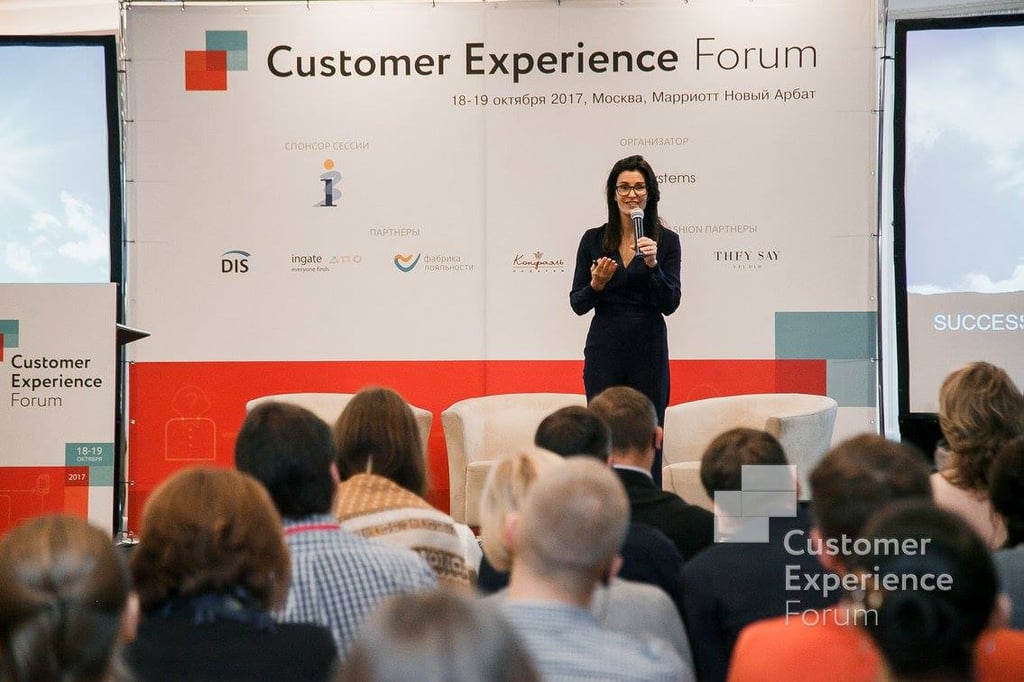Keynote at Customer Experience Forum in Russia